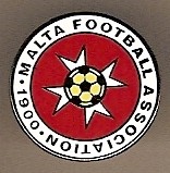 Pin Fussballverband Malta